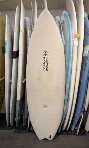 【中古】JUSTICE  surfboard INSTAクロコダイル model (5'10" × 21 1/4 × 2 3/4) S251227D