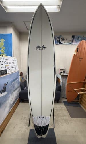 【中古】GERRY LOPEZ surfboard Something Fishy model (7'6 × 21× 2 13/16) T494